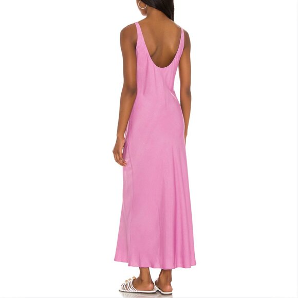 NWT Line & Dot Dani Scoop Neck Midi Dress - M - Picture 2 of 4